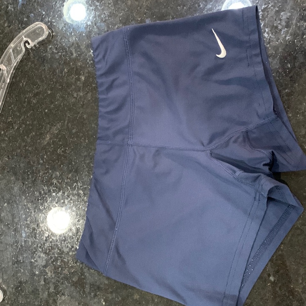 Navy Nike extra small volleyball shorts